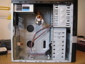 case before installing board