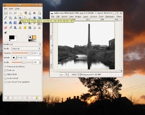 Gimp graphics software