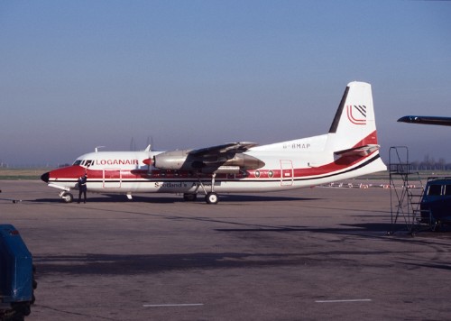 Loganair Fokker F 27