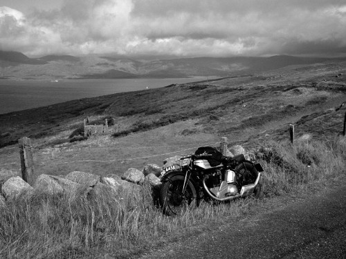 Colour photo converted to black and white 