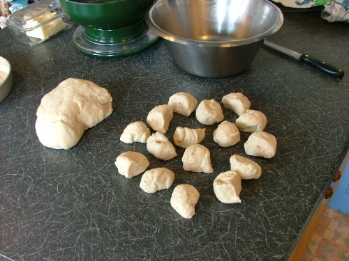 Sub Divided Garlic Dough