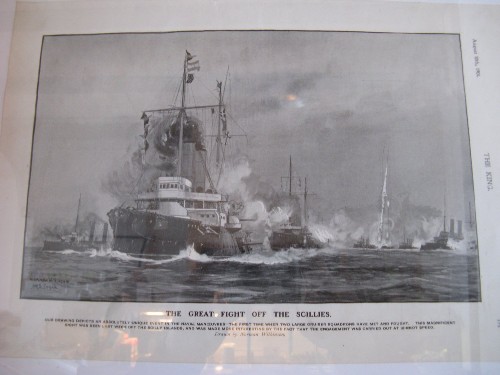 Battle cruisers off Scillies