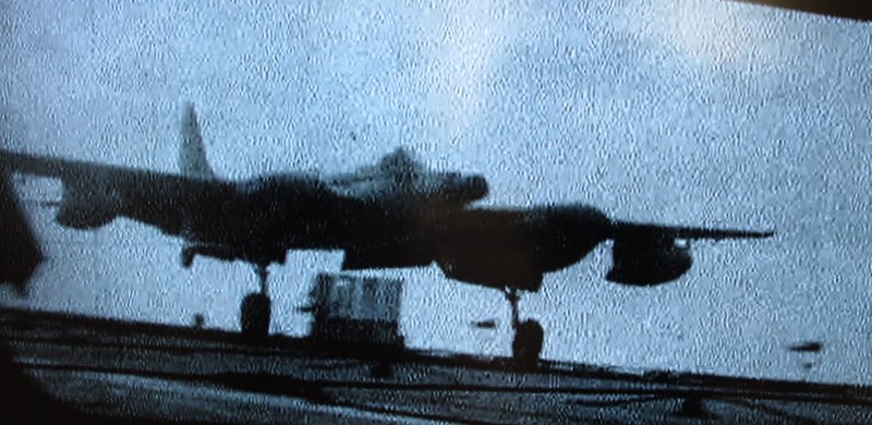 Landing on HMS Eagle 1950s (2)