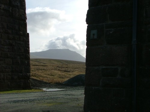 Ingleborough through Viaduct