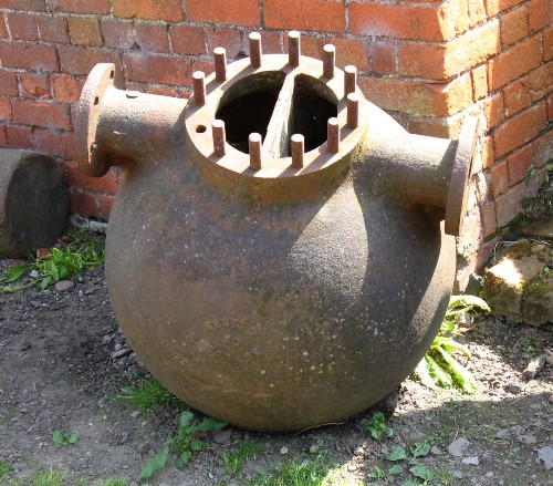 Unidentified iron sphere