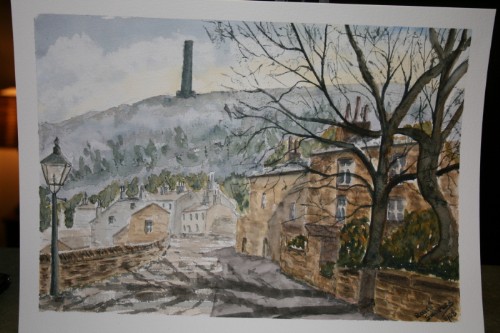 Top of Rake, Holcombe Village