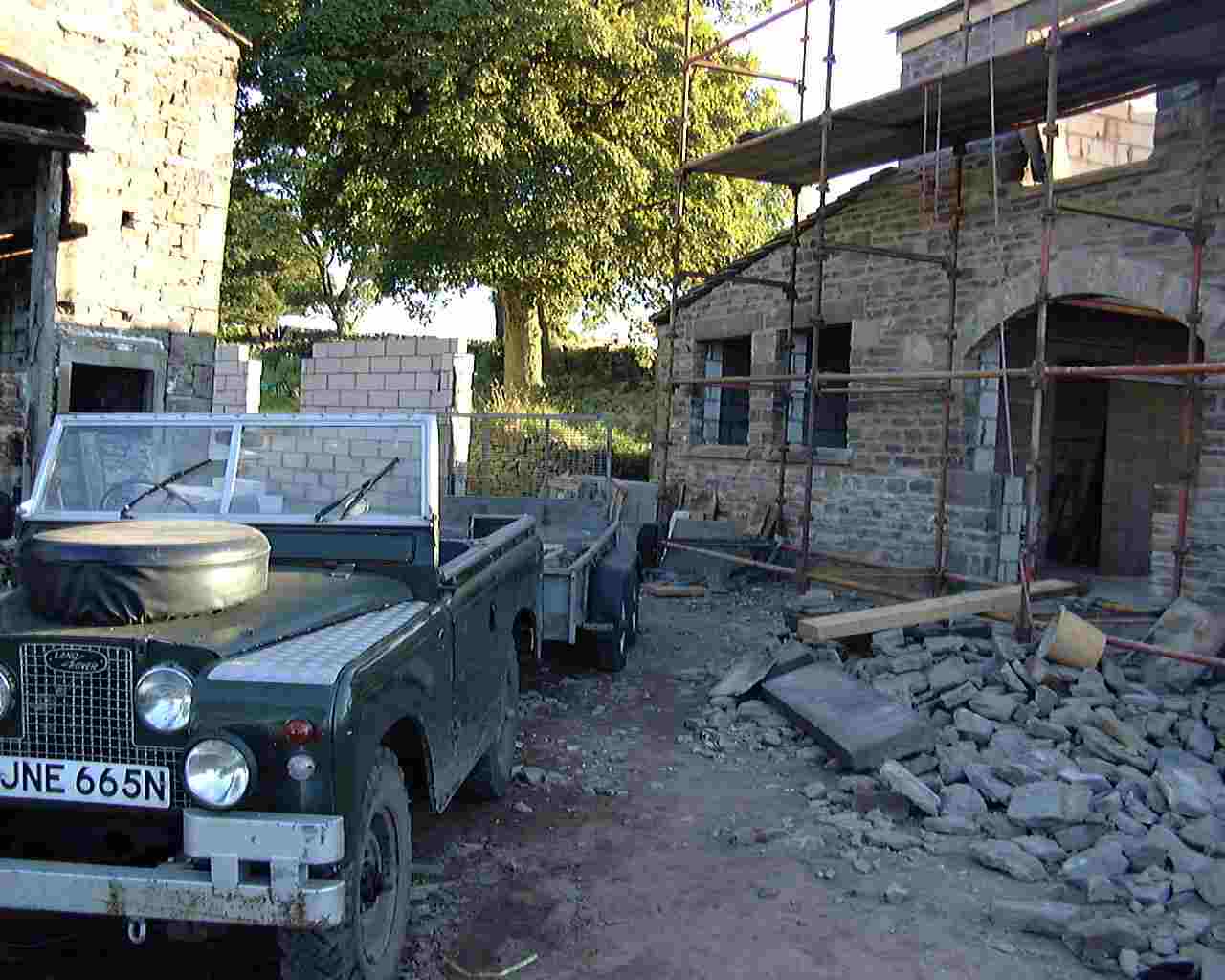 Ex-Army 1966 Landrover Series II